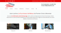 Desktop Screenshot of acierlachine.com